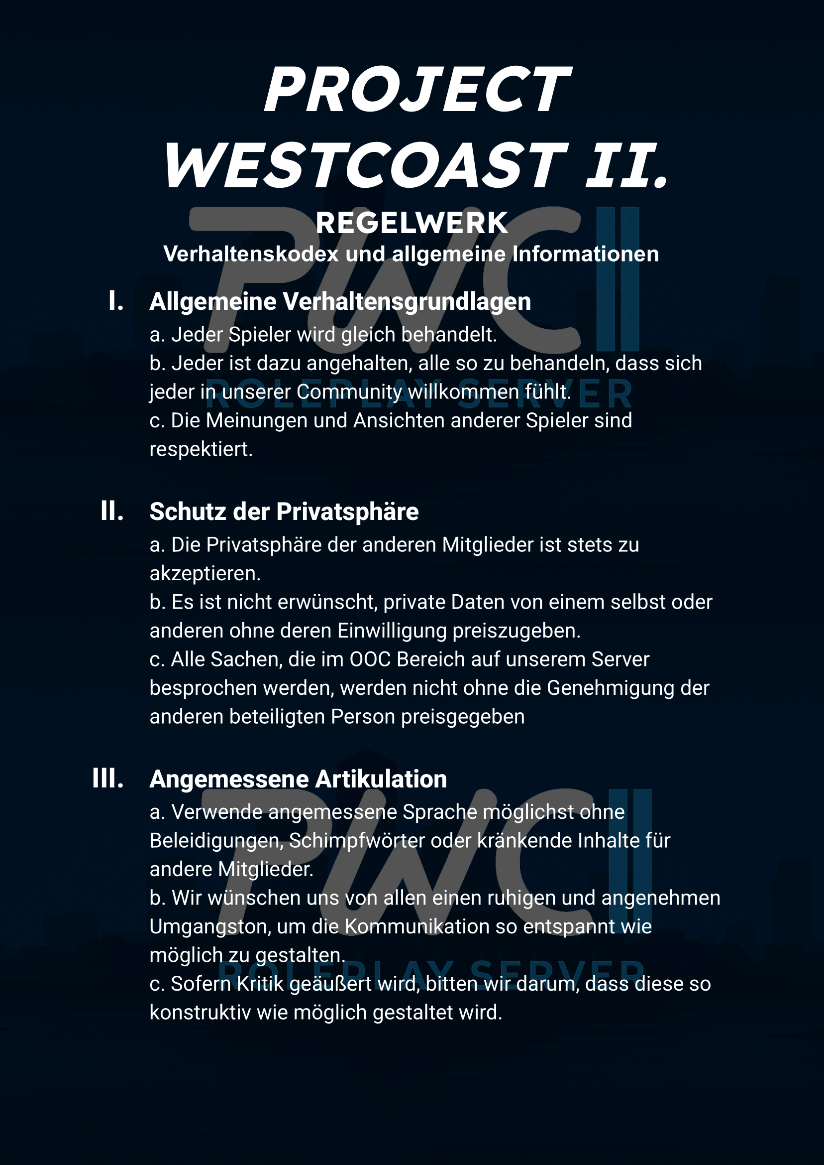 Regelwerk Seite 1